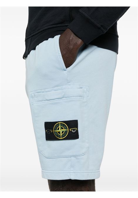6100011 shorts man dust blue STONE ISLAND | L1S15 6200011 S0051V004A